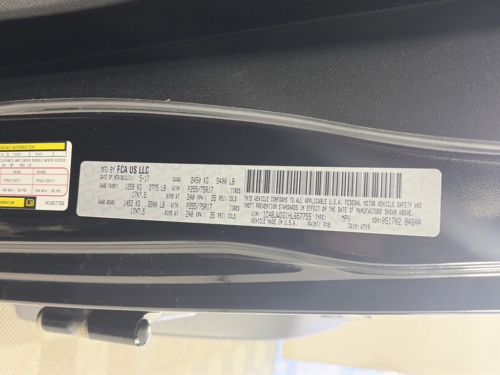 Used 2017 Jeep Wrangler Unlimited Sport w/ Quick Order Package 24S image 9