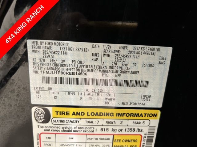 Certified 2024 Ford Expedition King Ranch image 32