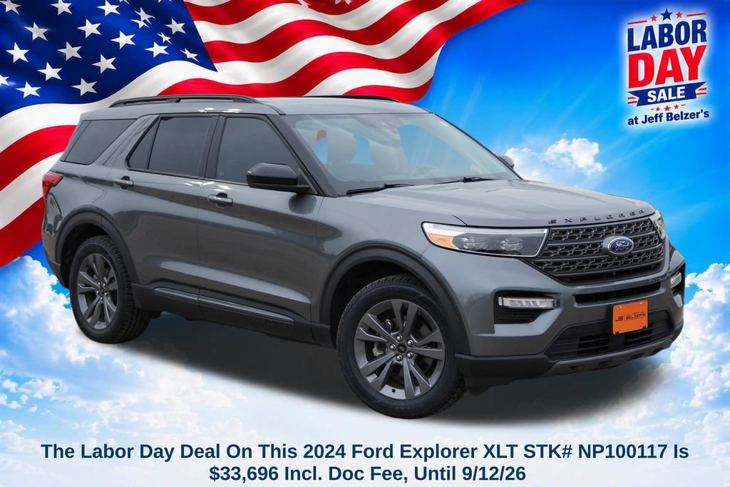 Certified 2024 Ford Explorer XLT w/ Equipment Group 202A
