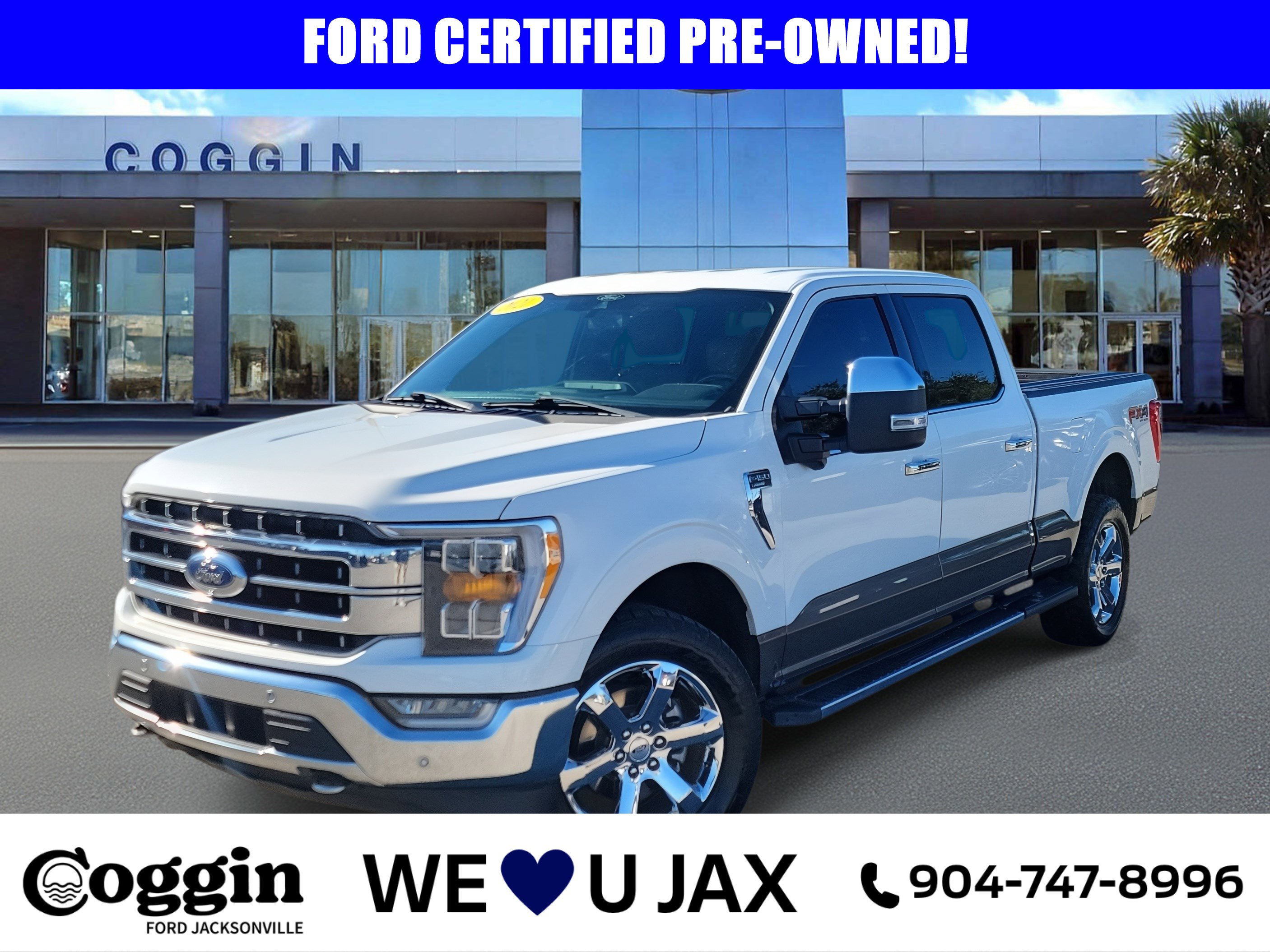 Certified 2021 Ford F150 Lariat w/ Max Trailer Tow Package