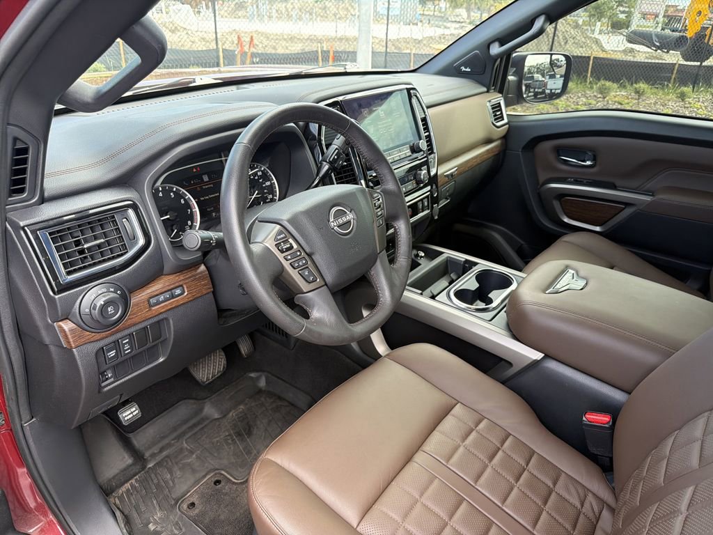 Used 2024 Nissan Titan Platinum Reserve w/ Moonroof Package AWD/4WD image 14