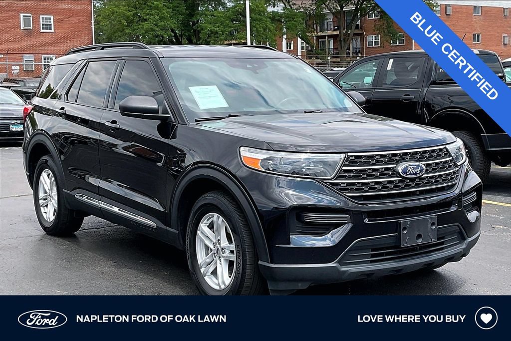 Certified 2022 Ford Explorer XLT AWD/4WD image 1