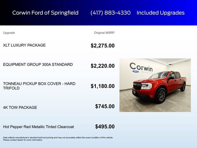 Certified 2024 Ford Maverick XLT w/ XLT Luxury Package AWD/4WD image 6