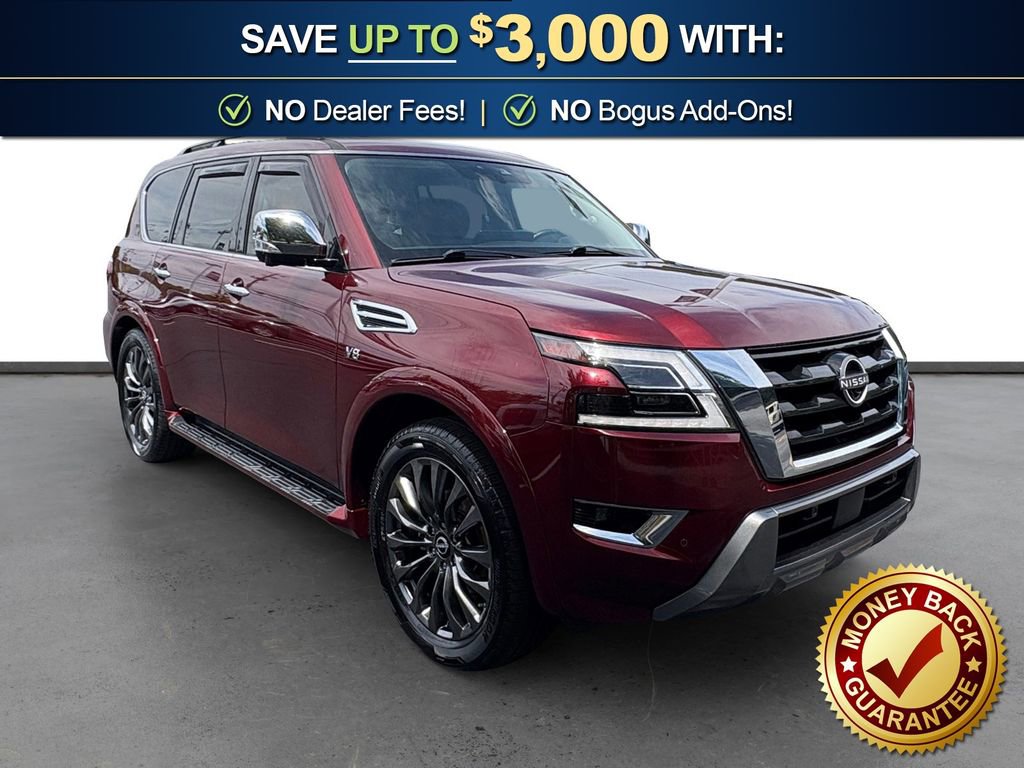 Used 2022 Nissan Armada Platinum w/ Captain's Chairs Package RWD image 10