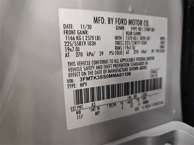 Certified 2021 Ford Mustang Mach-E Premium image 34