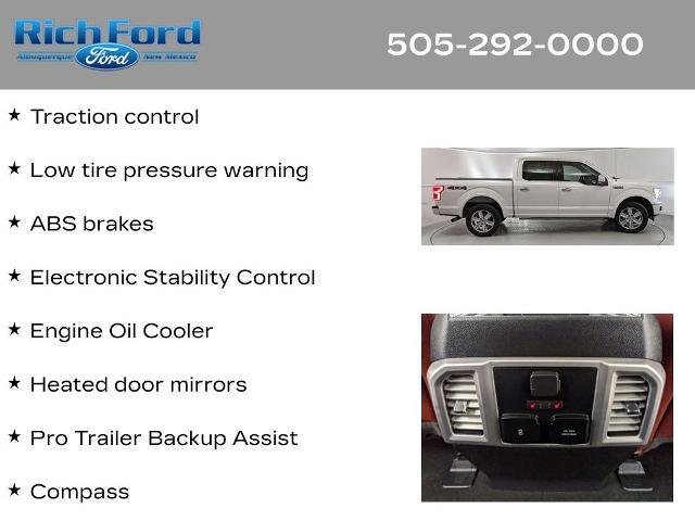 Certified 2019 Ford F150 Platinum w/ Technology Package image 22