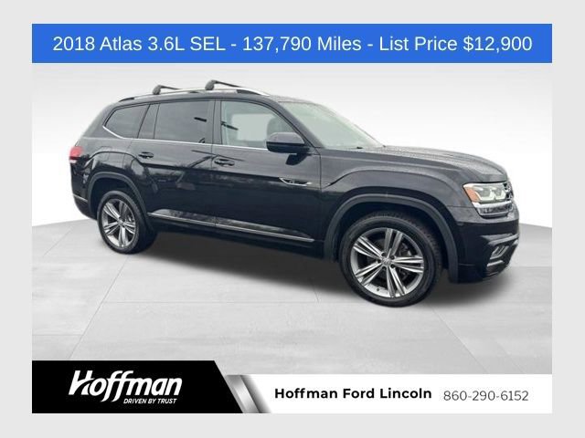 Used 2018 Volkswagen Atlas SEL w/ R-Line Package AWD/4WD image 7