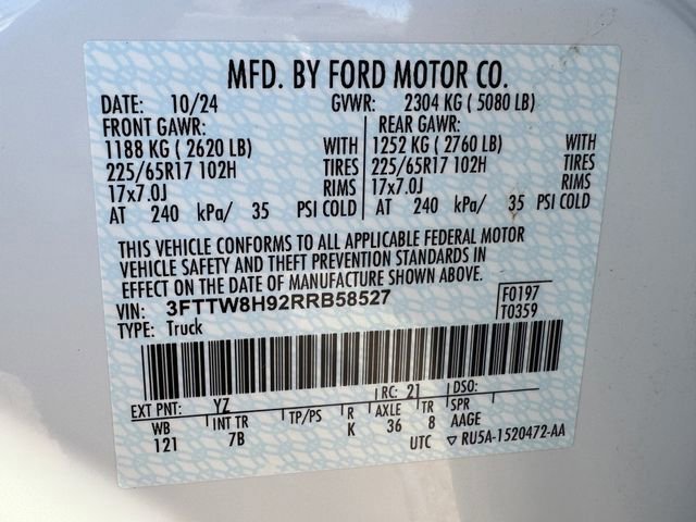 Certified 2024 Ford Maverick XLT FWD image 29