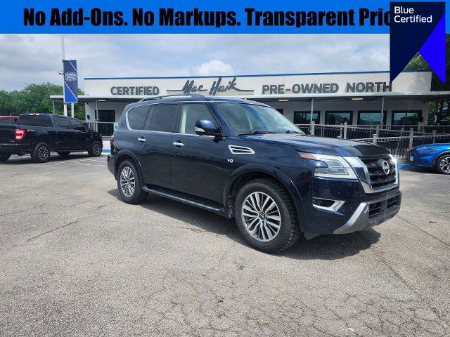 Used 2021 Nissan Armada SL w/ Captain's Chairs Package AWD/4WD image 1