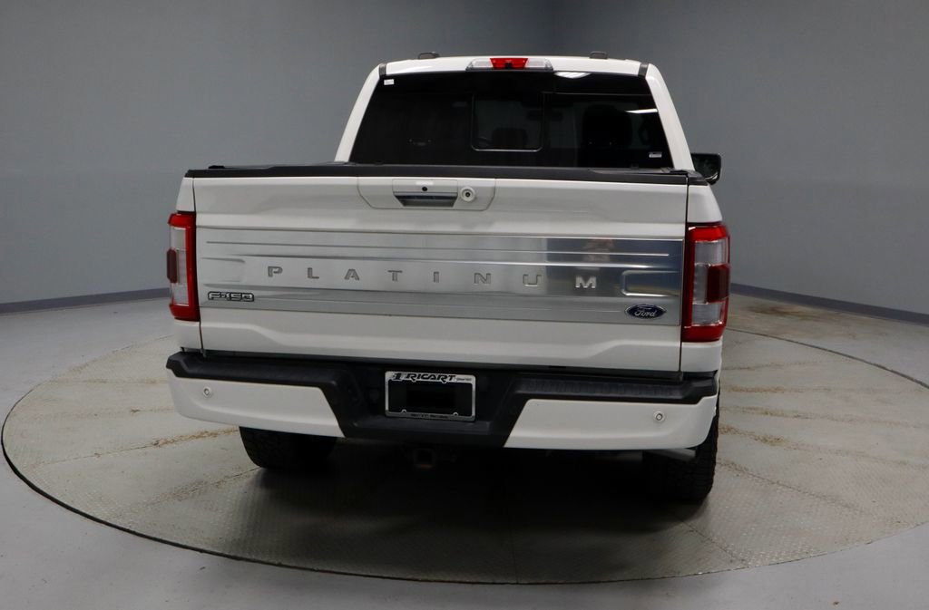 Certified 2021 Ford F150 Platinum w/ Equipment Group 701A High image 4
