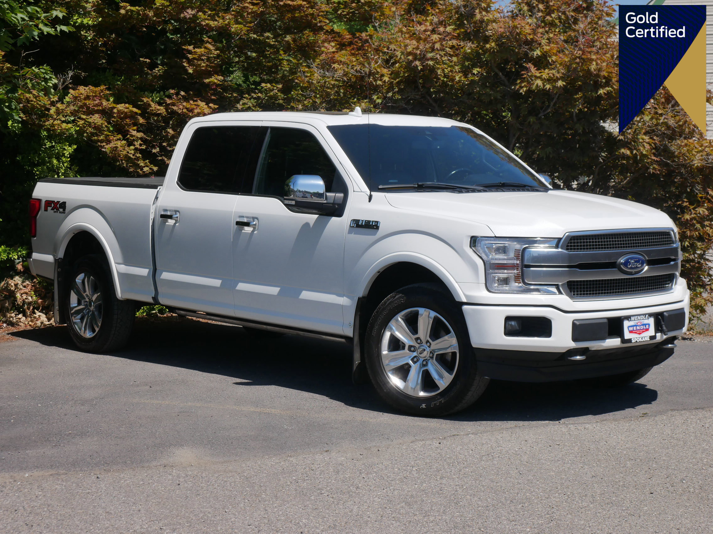 Certified 2020 Ford F150 Platinum w/ Technology Package