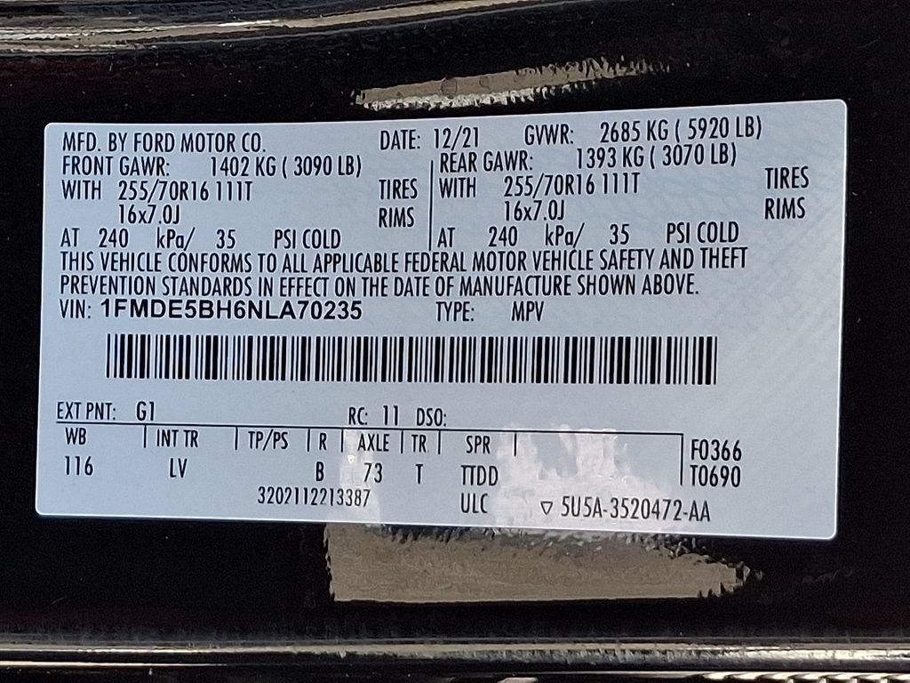 Certified 2022 Ford Bronco 4-Door AWD/4WD image 27