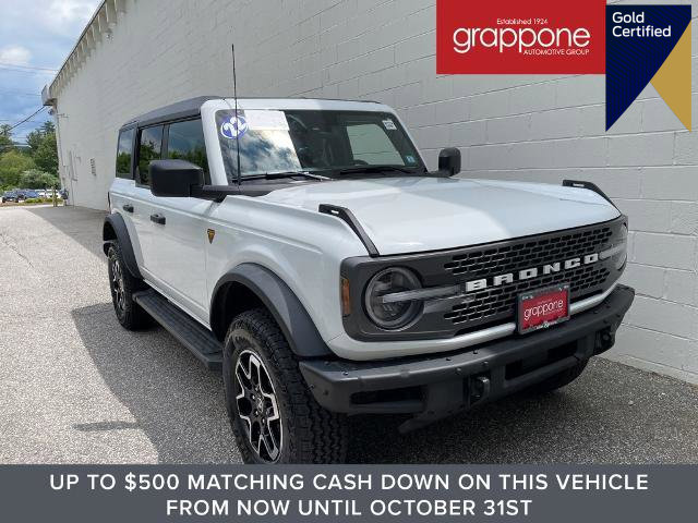 Certified 2022 Ford Bronco Badlands