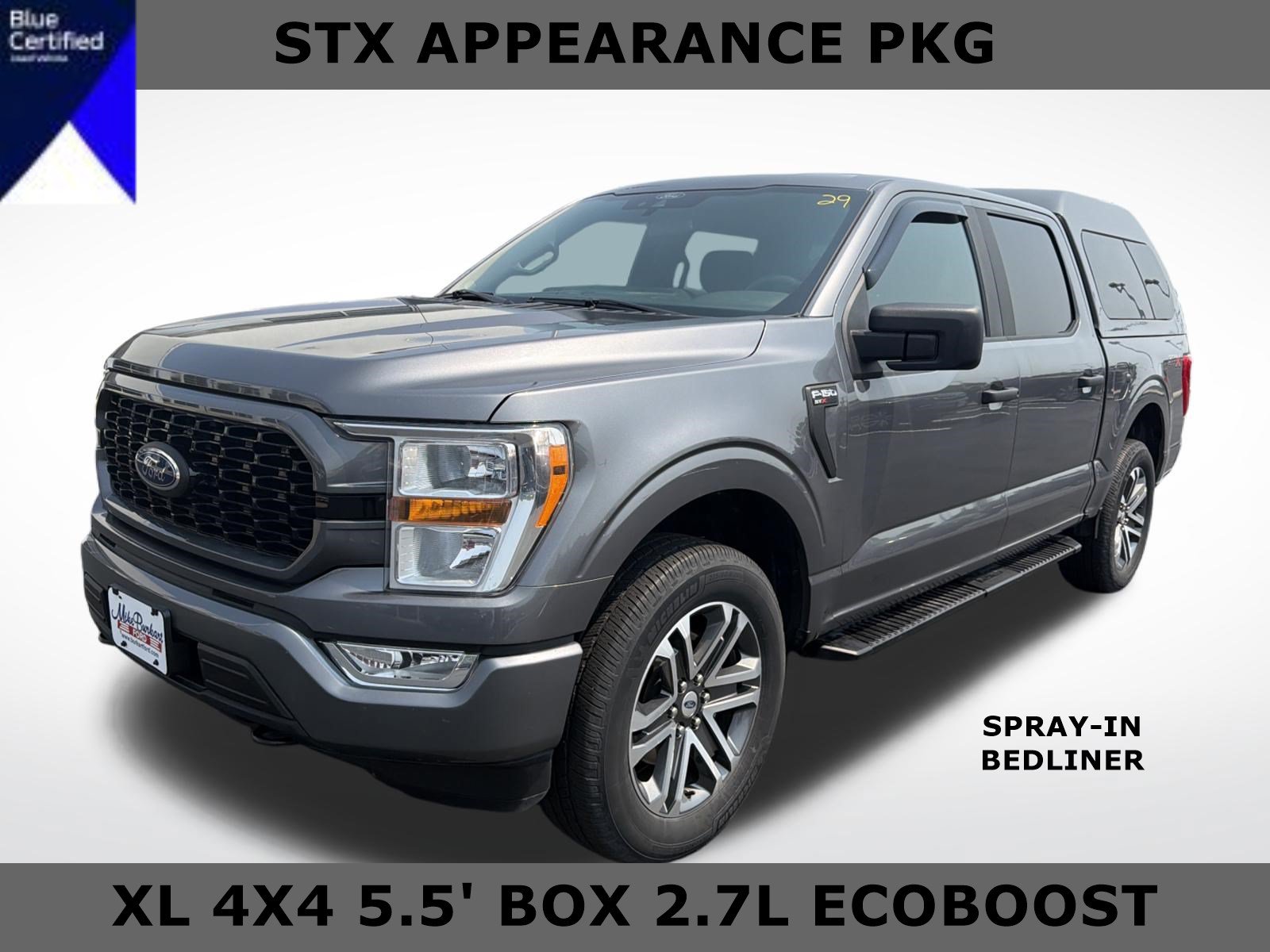 Certified 2021 Ford F150 XL w/ STX Appearance Package