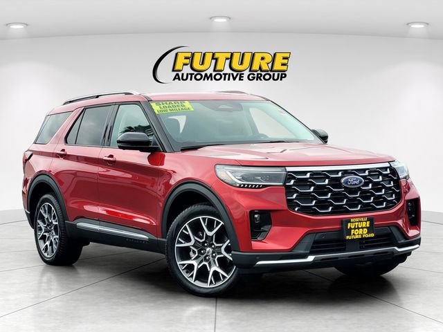 Certified 2025 Ford Explorer Platinum w/ Ultimate Package AWD/4WD video 1
