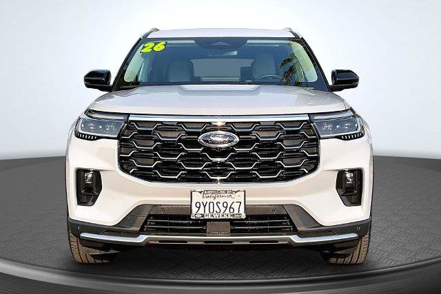 Certified 2026 Ford Explorer Platinum w/ LUX Leather Package AWD/4WD image 3