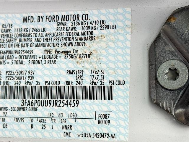 Certified 2018 Ford Fusion S image 23