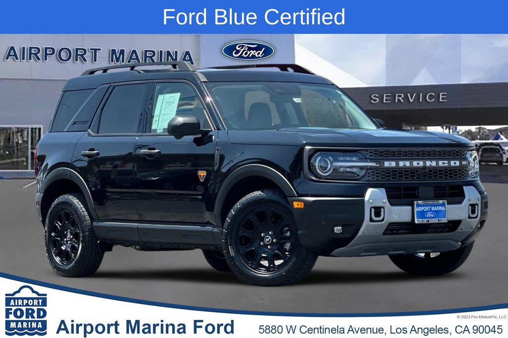Certified 2025 Ford Bronco Sport Badlands w/ Badlands Tech Package