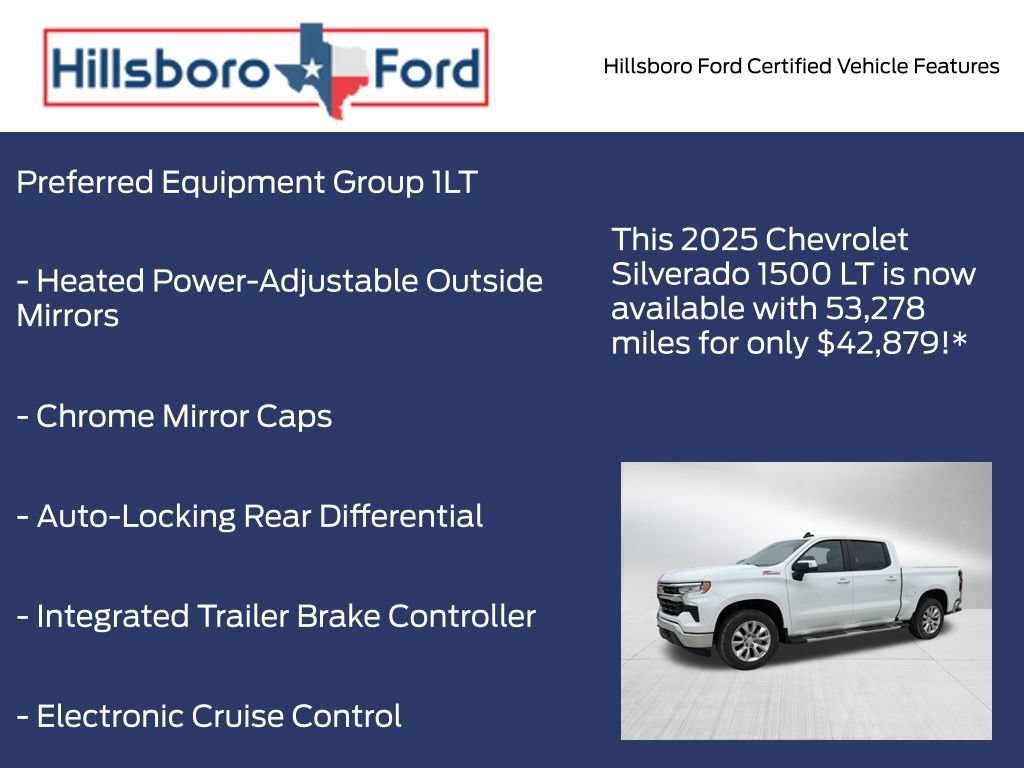 Used 2025 Chevrolet Silverado 1500 LT AWD/4WD image 13