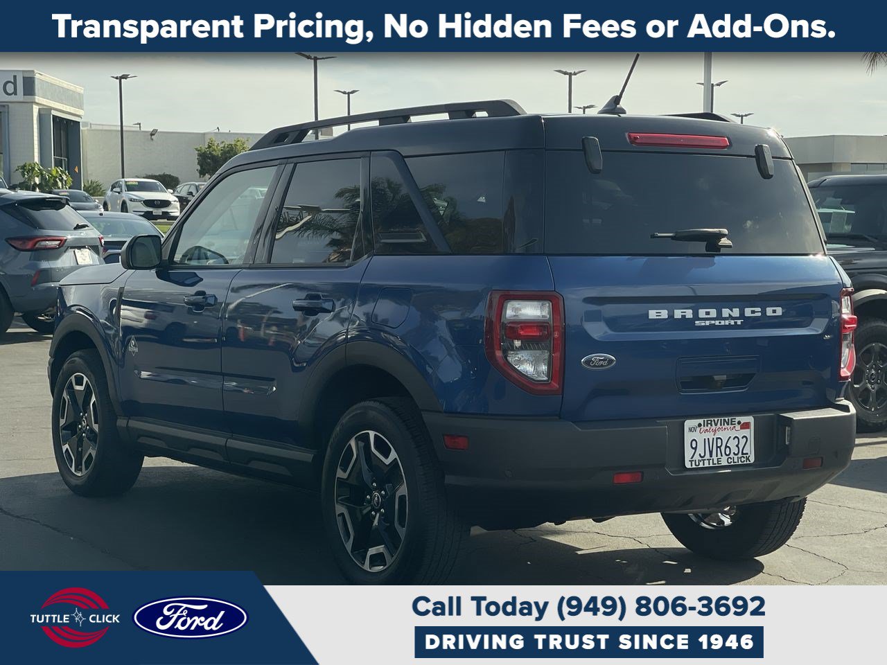 Certified 2023 Ford Bronco Sport Outer Banks w/ Tech Package AWD/4WD image 13
