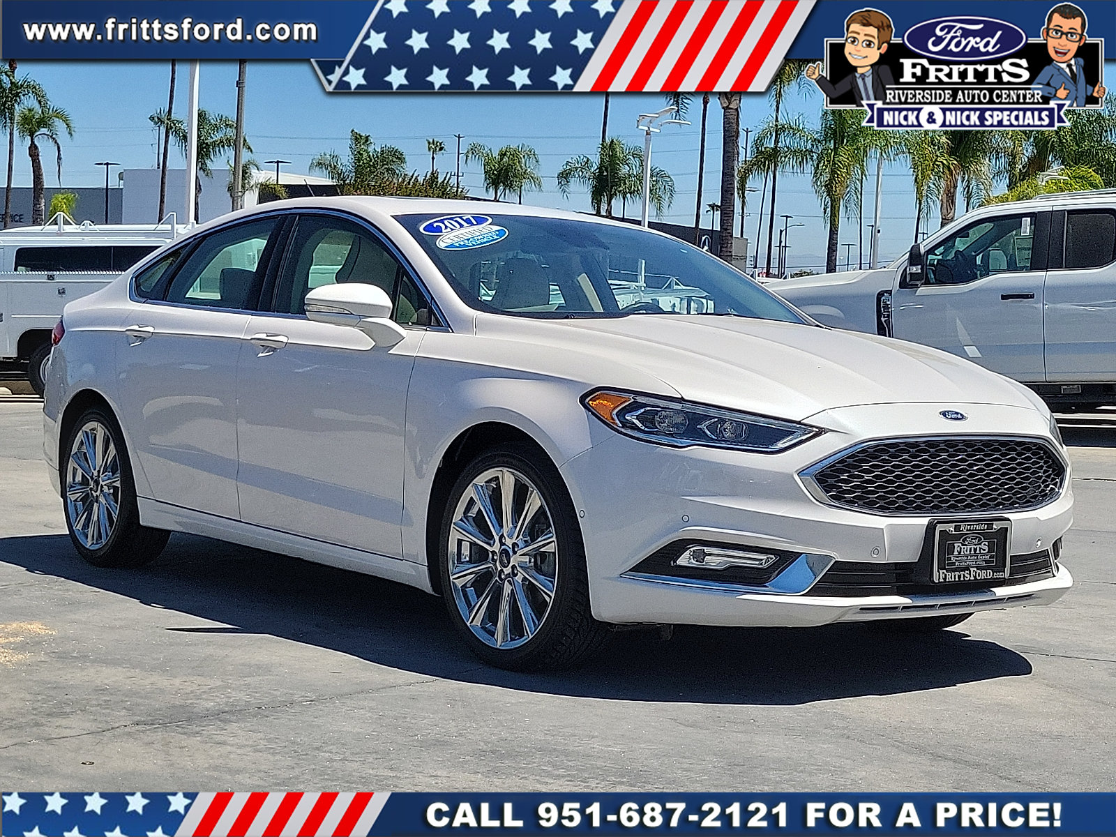 Certified 2017 Ford Fusion Platinum FWD image 22