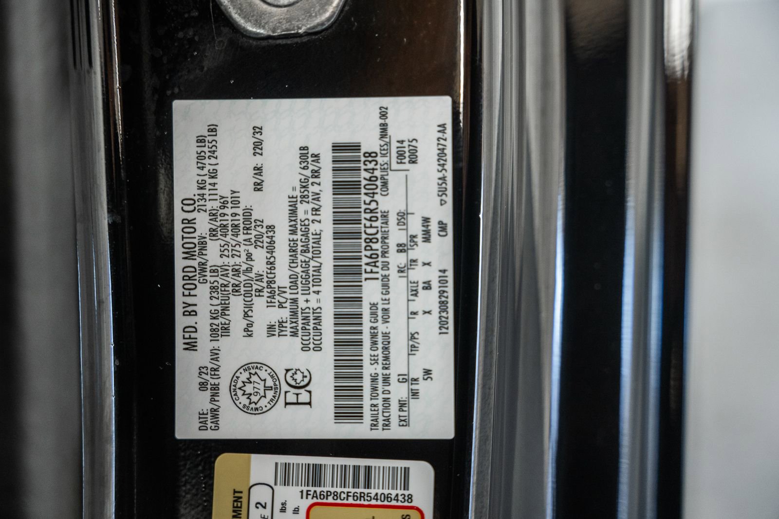 Certified 2024 Ford Mustang GT Premium w/ GT Performance Package RWD image 42