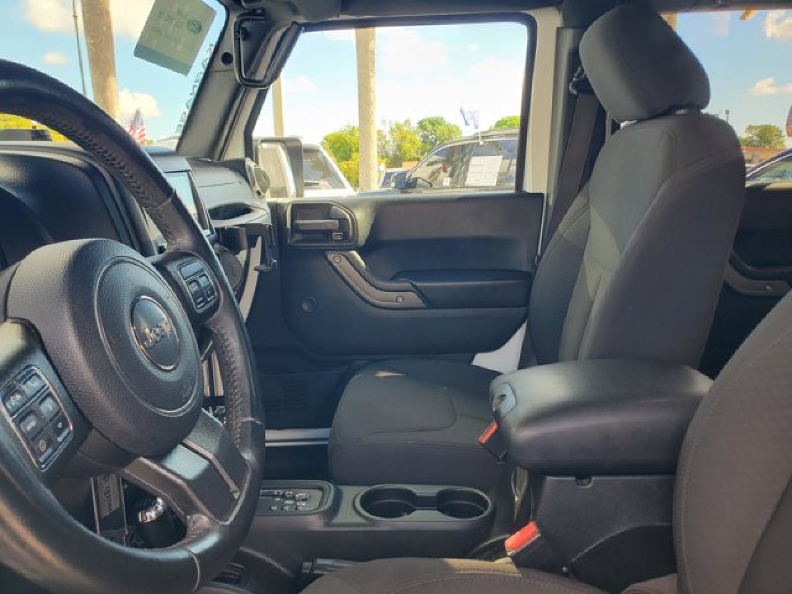 Used 2017 Jeep Wrangler Unlimited Sport w/ Mopar Black Appearance Group image 10