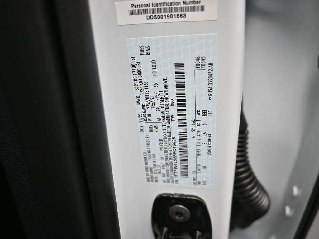 Certified 2025 Ford F150 Tremor w/ Tow/Haul Package image 20