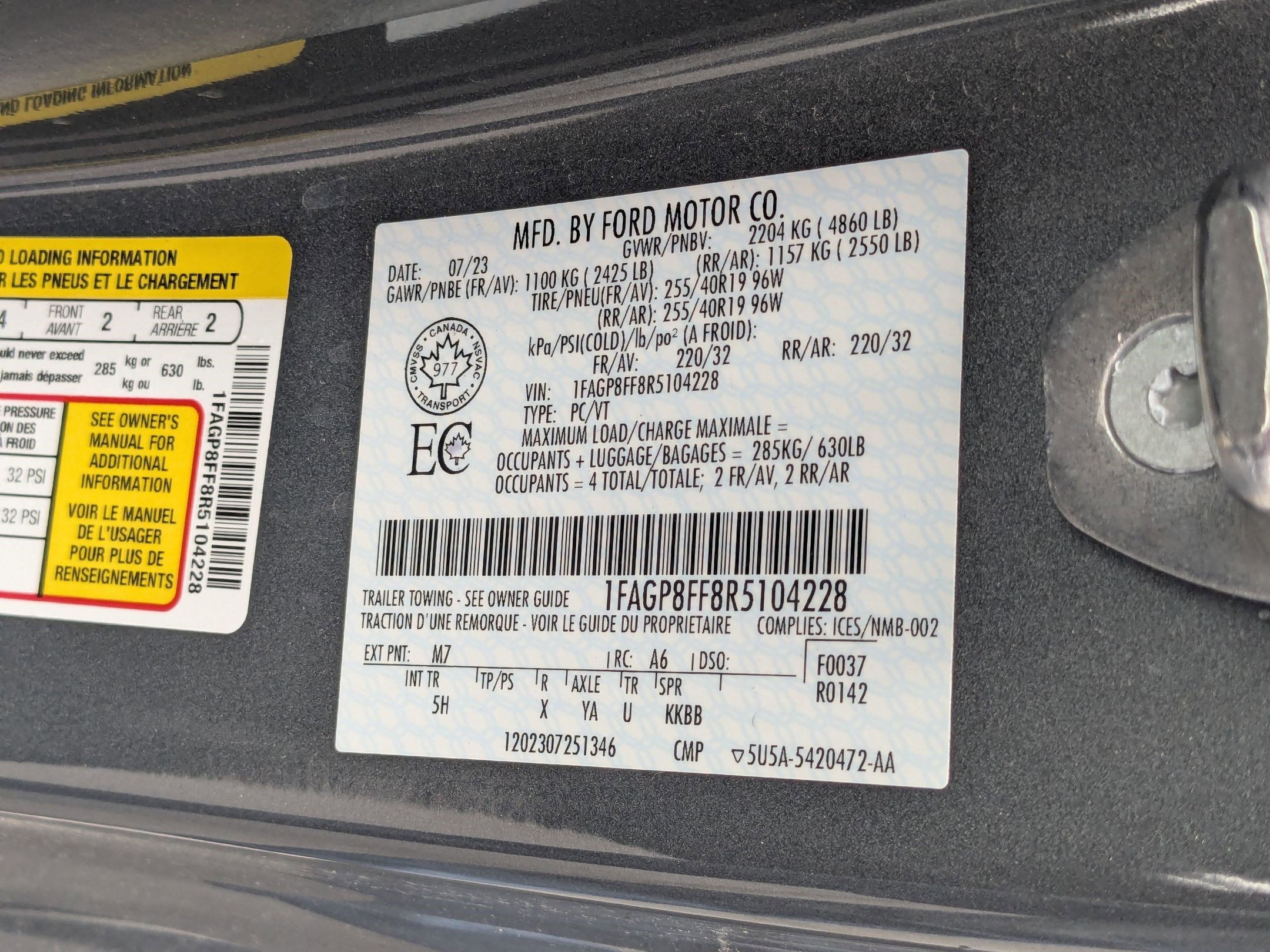 Certified 2024 Ford Mustang GT Premium RWD image 31