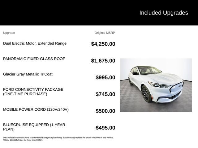Certified 2025 Ford Mustang Mach-E Premium AWD/4WD image 6