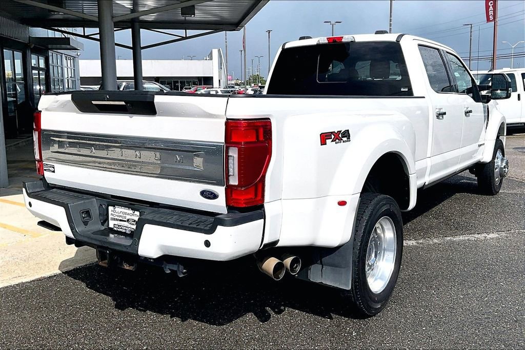 Certified 2021 Ford F450 Platinum w/ FX4 Off-Road Package AWD/4WD image 9
