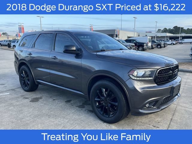 Used 2018 Dodge Durango SXT w/ Quick Order Package 2BB AWD/4WD image 1