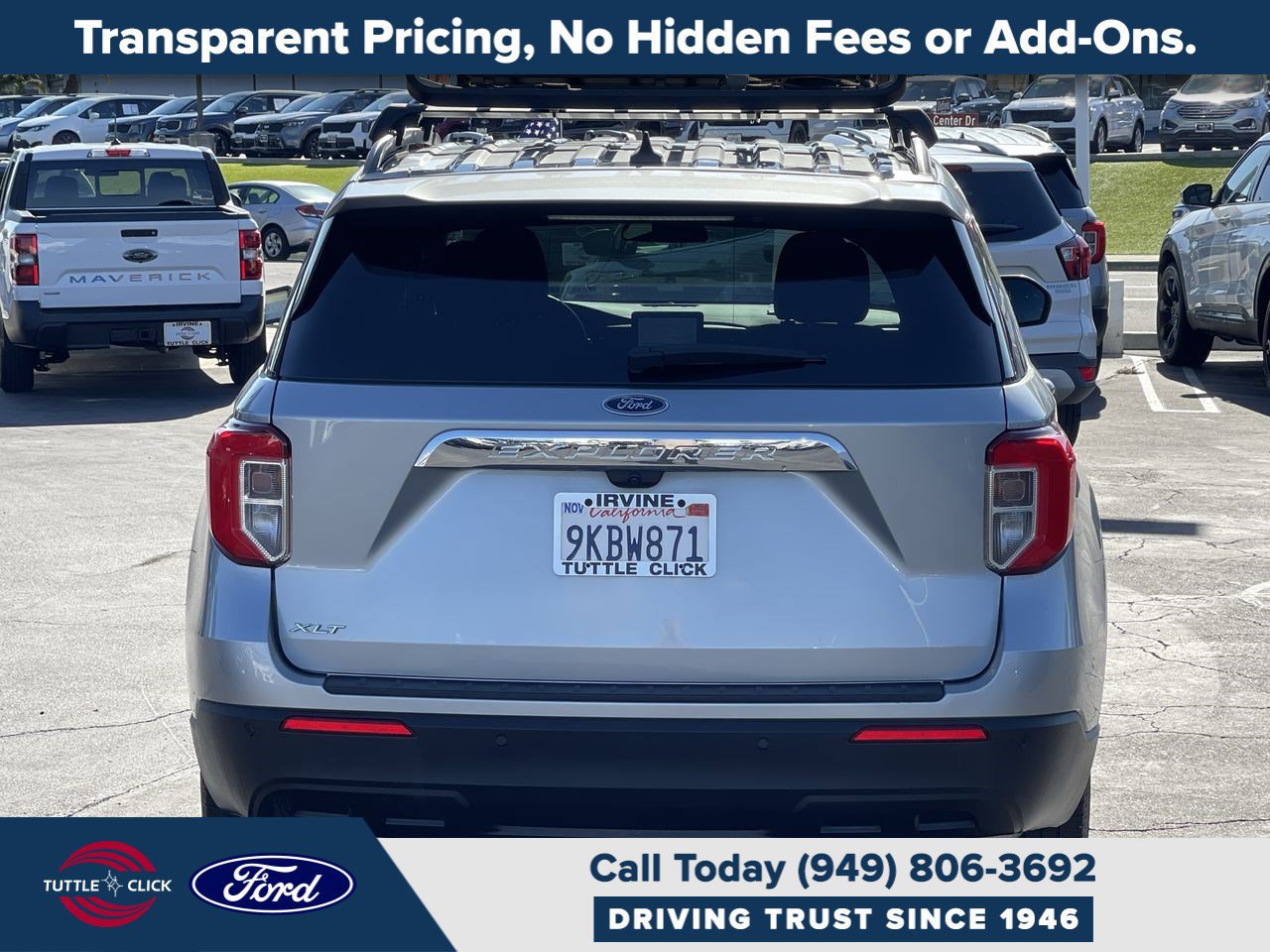 Certified 2023 Ford Explorer XLT image 3