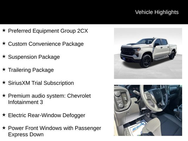 Used 2026 Chevrolet Silverado 1500 Custom Trail Boss AWD/4WD image 8