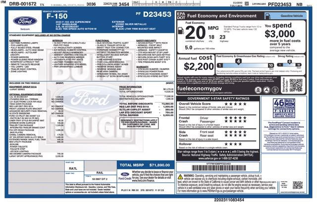 Certified 2023 Ford F150 Lariat image 27