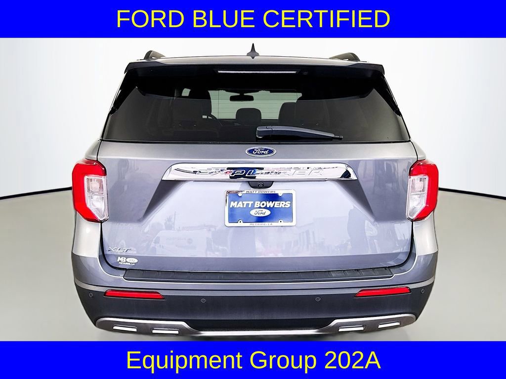 Certified 2022 Ford Explorer XLT w/ Equipment Group 202A image 4