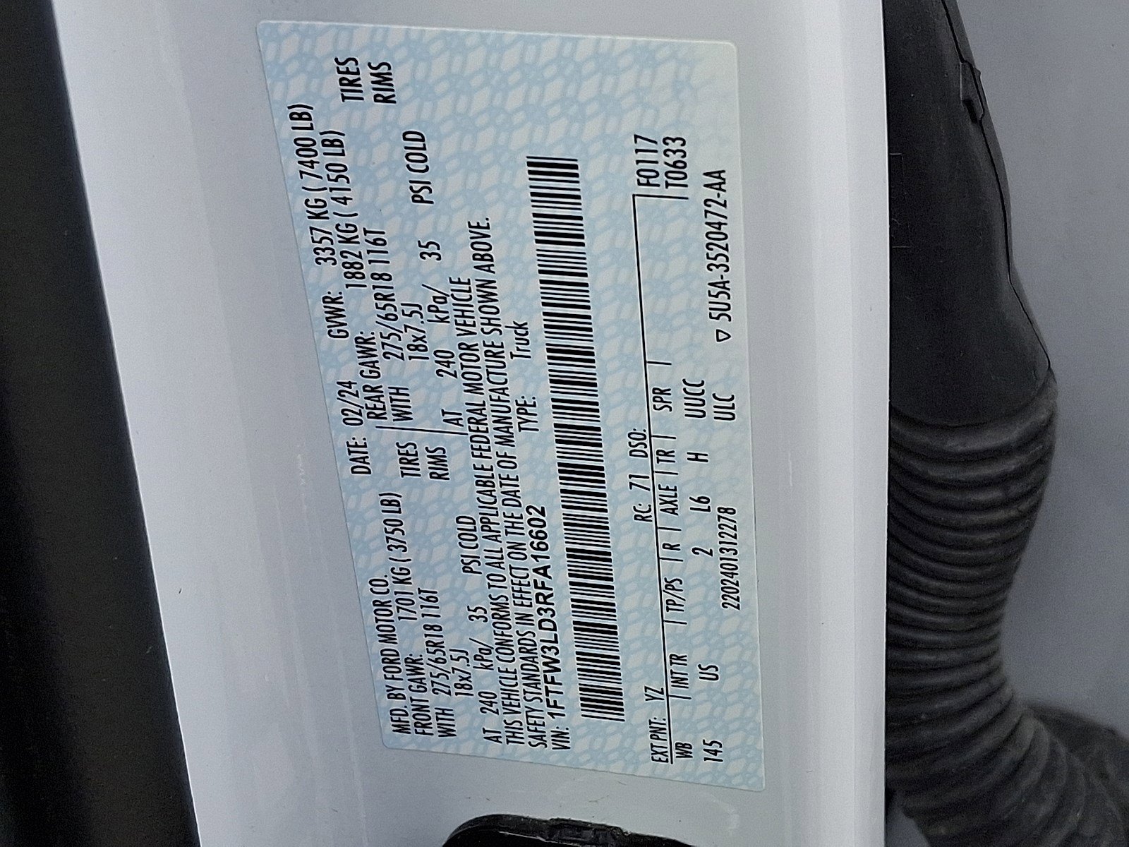 Certified 2024 Ford F150 XLT w/ Equipment Group 302A MID image 26