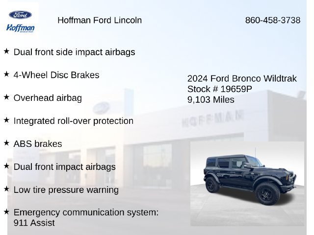 Certified 2024 Ford Bronco Wildtrak AWD/4WD image 28