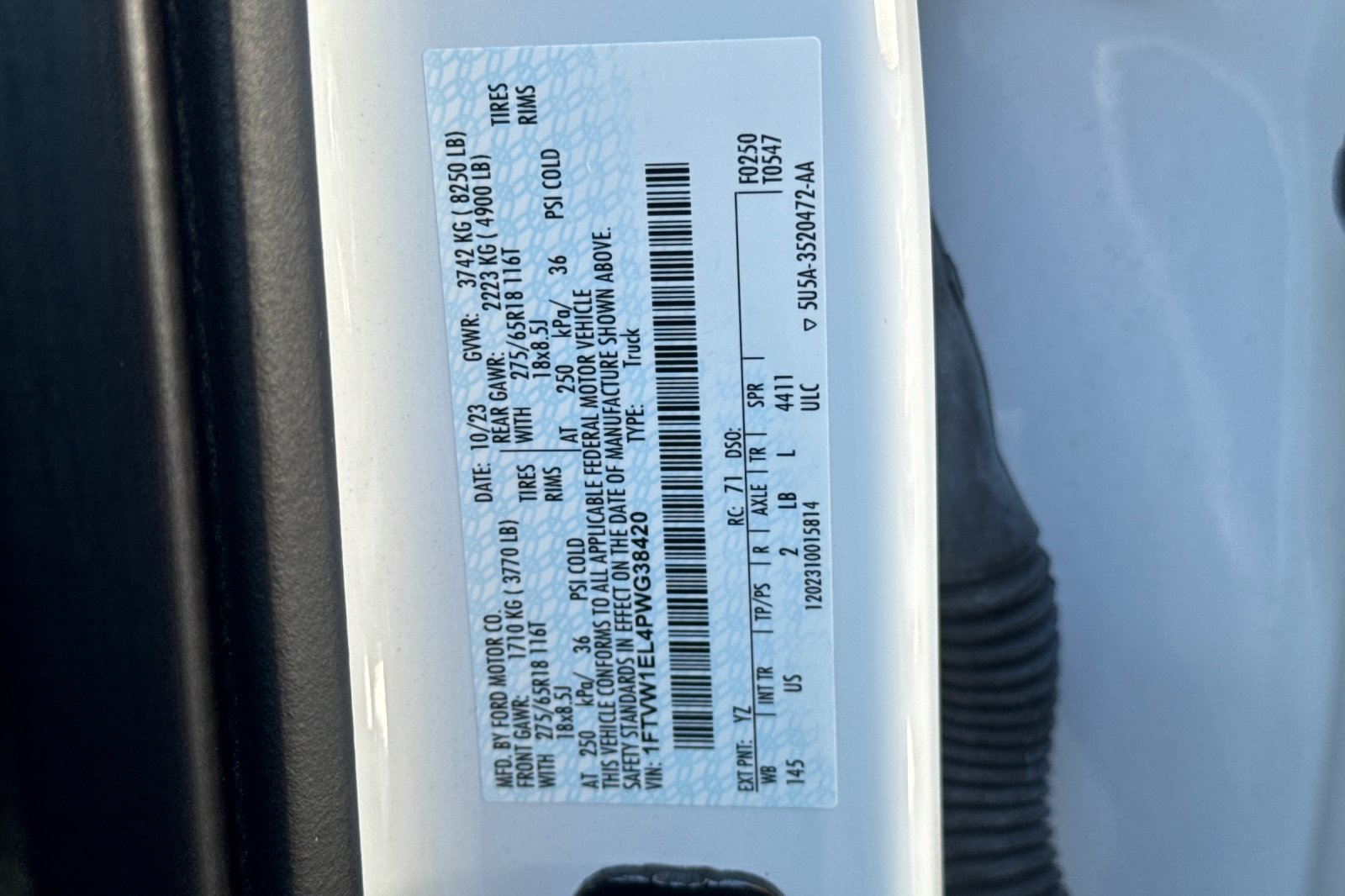 Certified 2023 Ford F150 Lightning XLT AWD/4WD image 29