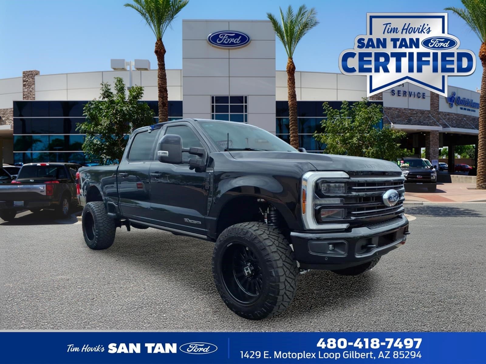 Certified 2025 Ford F350 Platinum w/ FX4 Off-Road Package