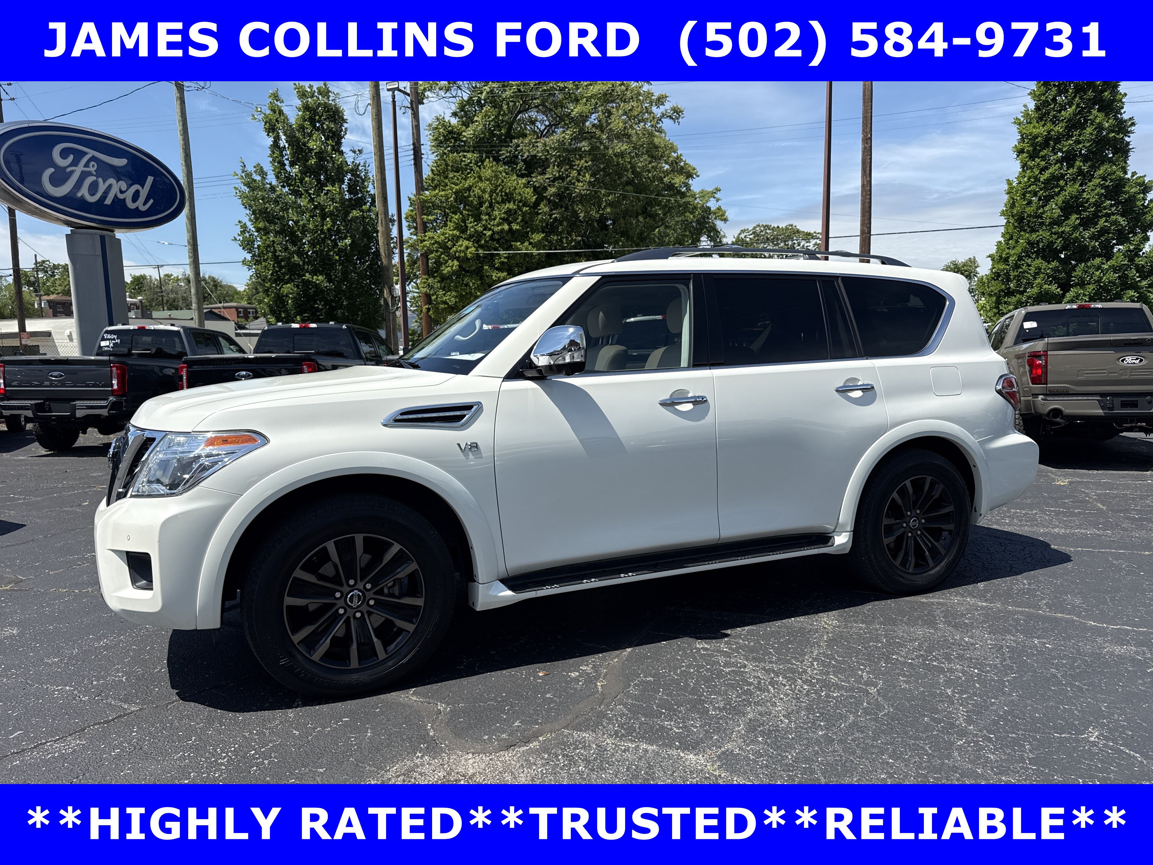 Used 2019 Nissan Armada Platinum w/ Captain's Chairs Package AWD/4WD image 10