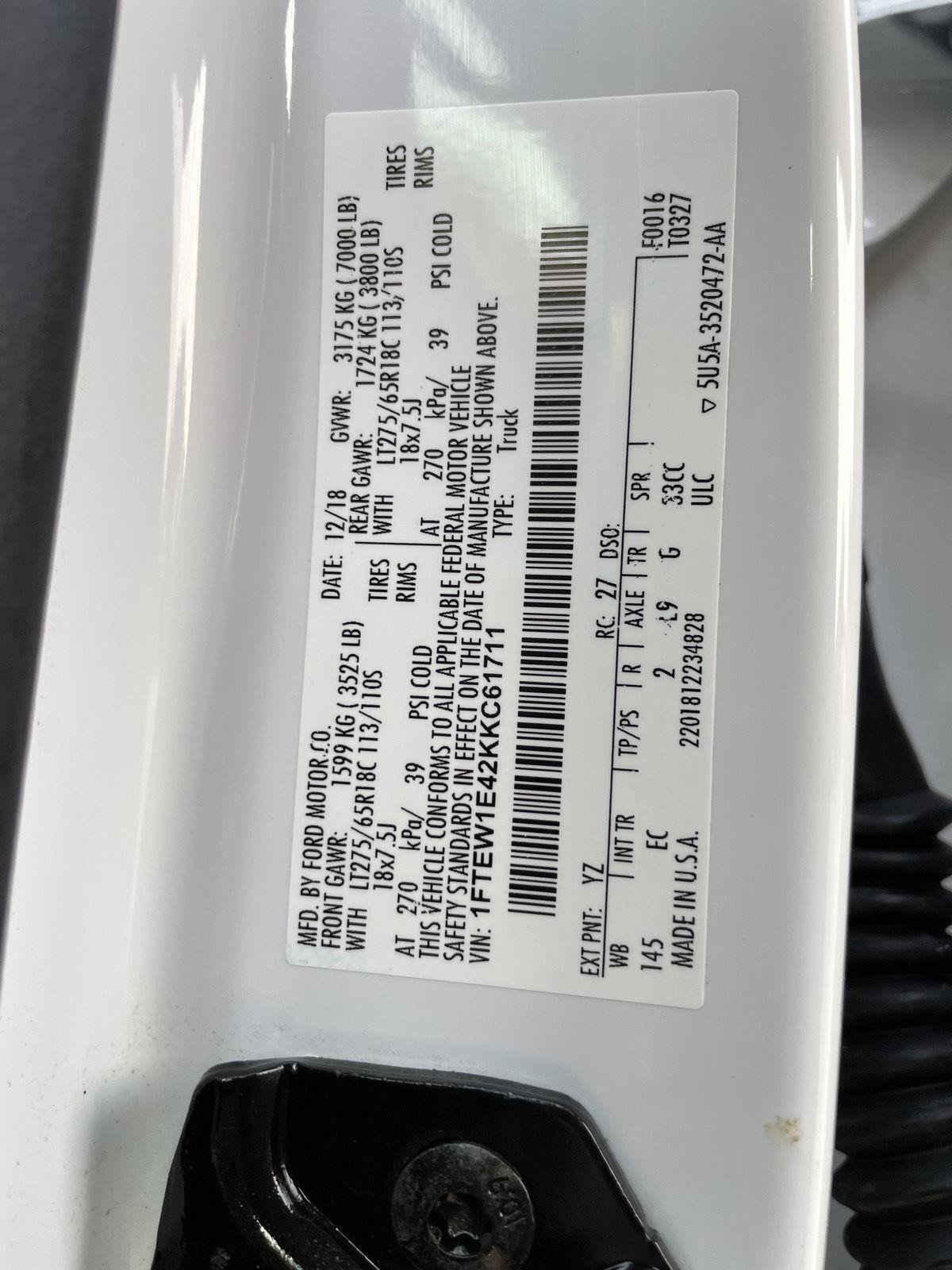 Certified 2019 Ford F150 Lariat AWD/4WD image 36