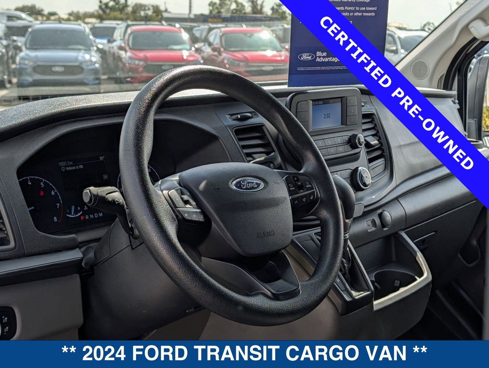 Certified 2024 Ford Transit 250 Low Roof w/ Exterior Upgrade Package RWD image 19