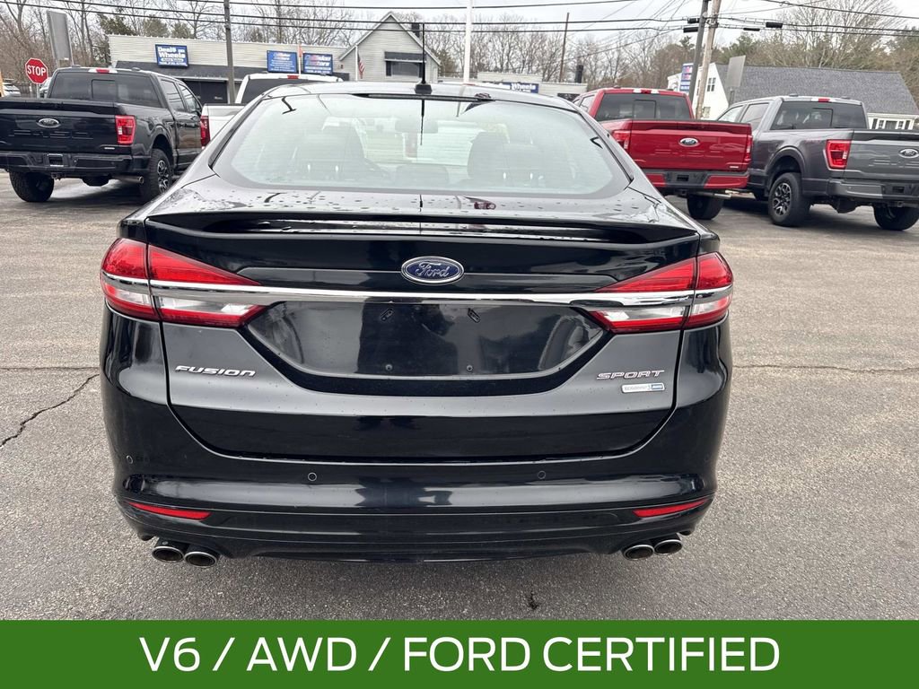 Certified 2017 Ford Fusion Sport w/ Equipment Group 401A image 4