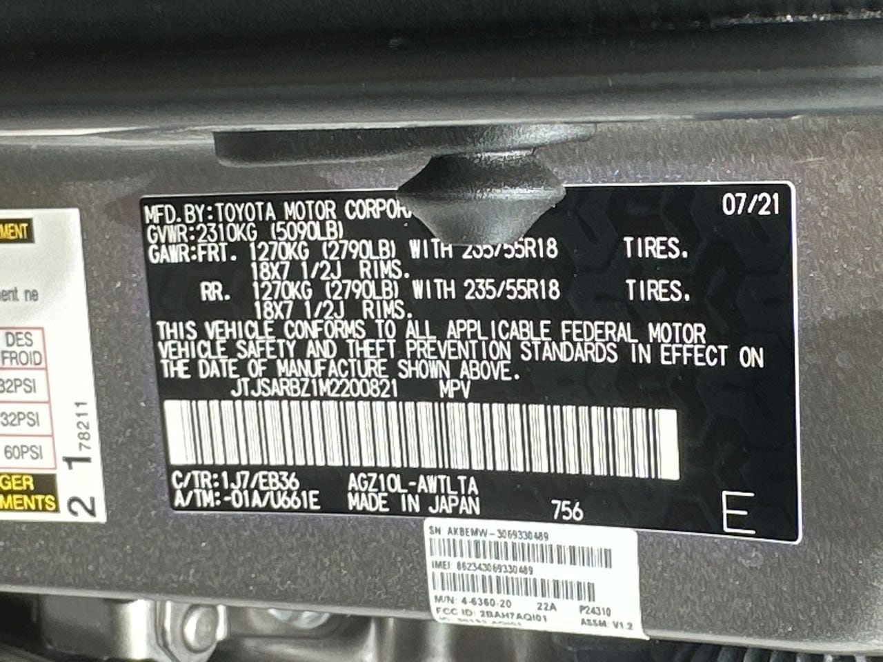 Used 2021 Lexus NX 300 F Sport w/ Accessory Package 2 FWD image 32