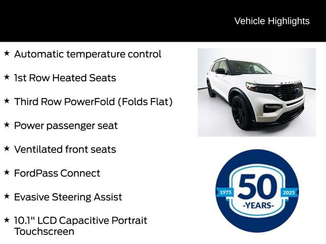 Certified 2022 Ford Explorer ST w/ Equipment Group 401A image 16