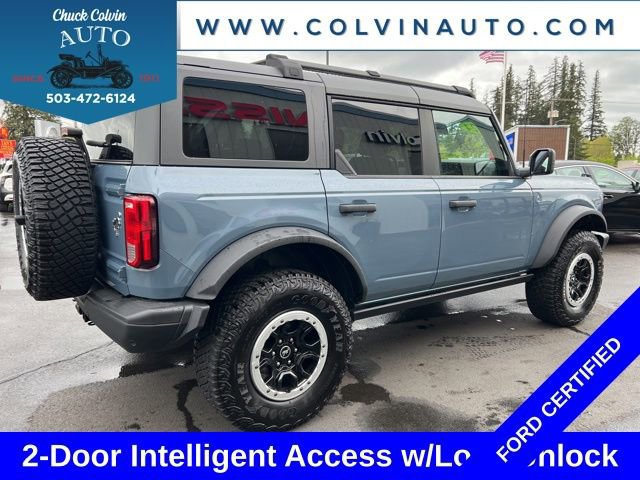 Certified 2024 Ford Bronco Black Diamond w/ Sasquatch Package AWD/4WD image 7