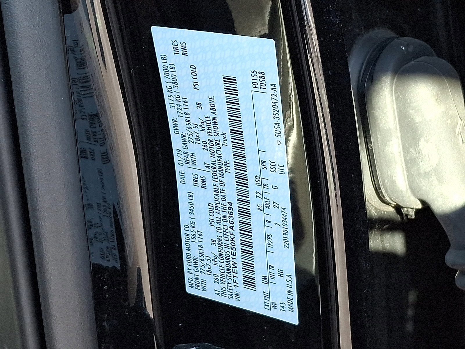 Certified 2019 Ford F150 Lariat image 28