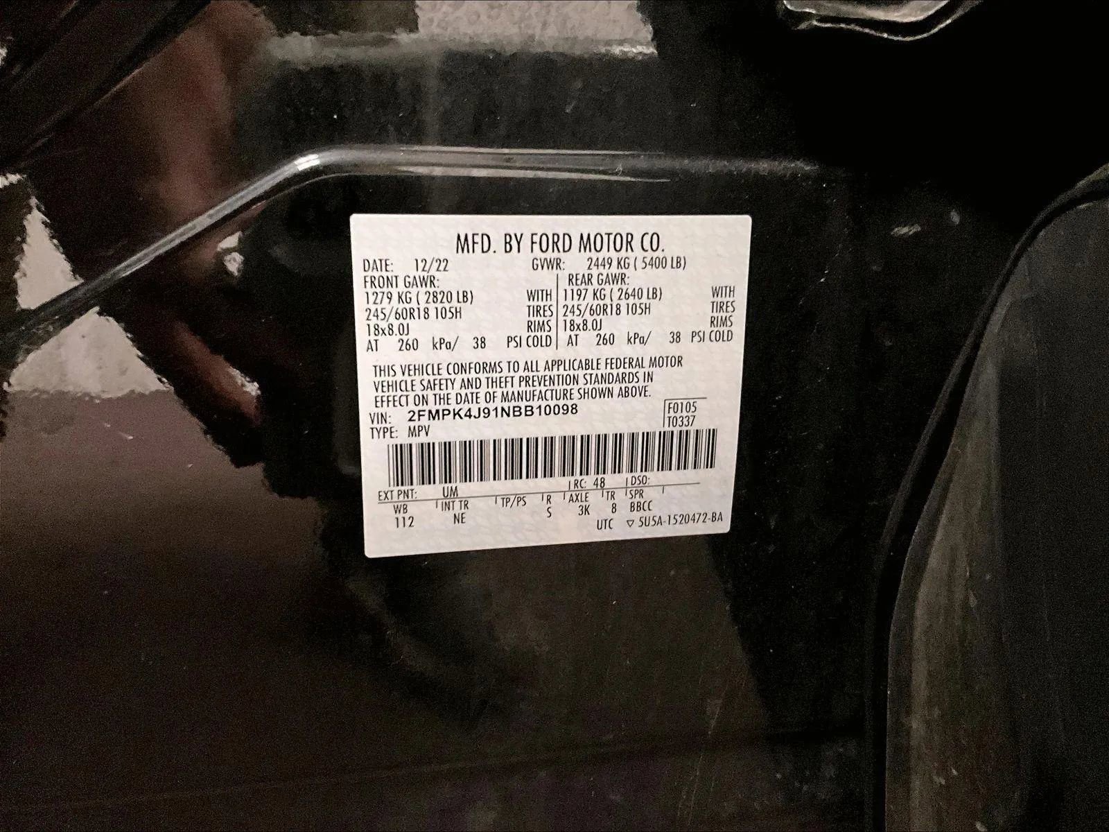 Certified 2022 Ford Edge SEL w/ Sport Appearance Package image 32