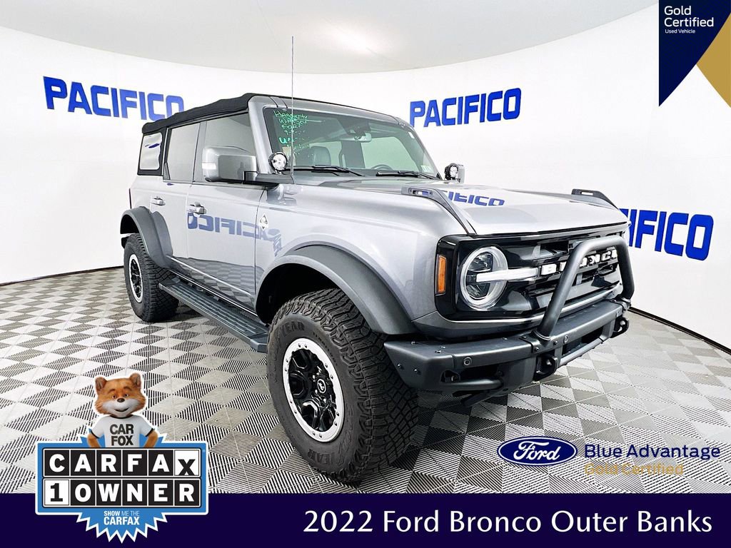 Certified 2022 Ford Bronco Outer Banks w/ Sasquatch Package
